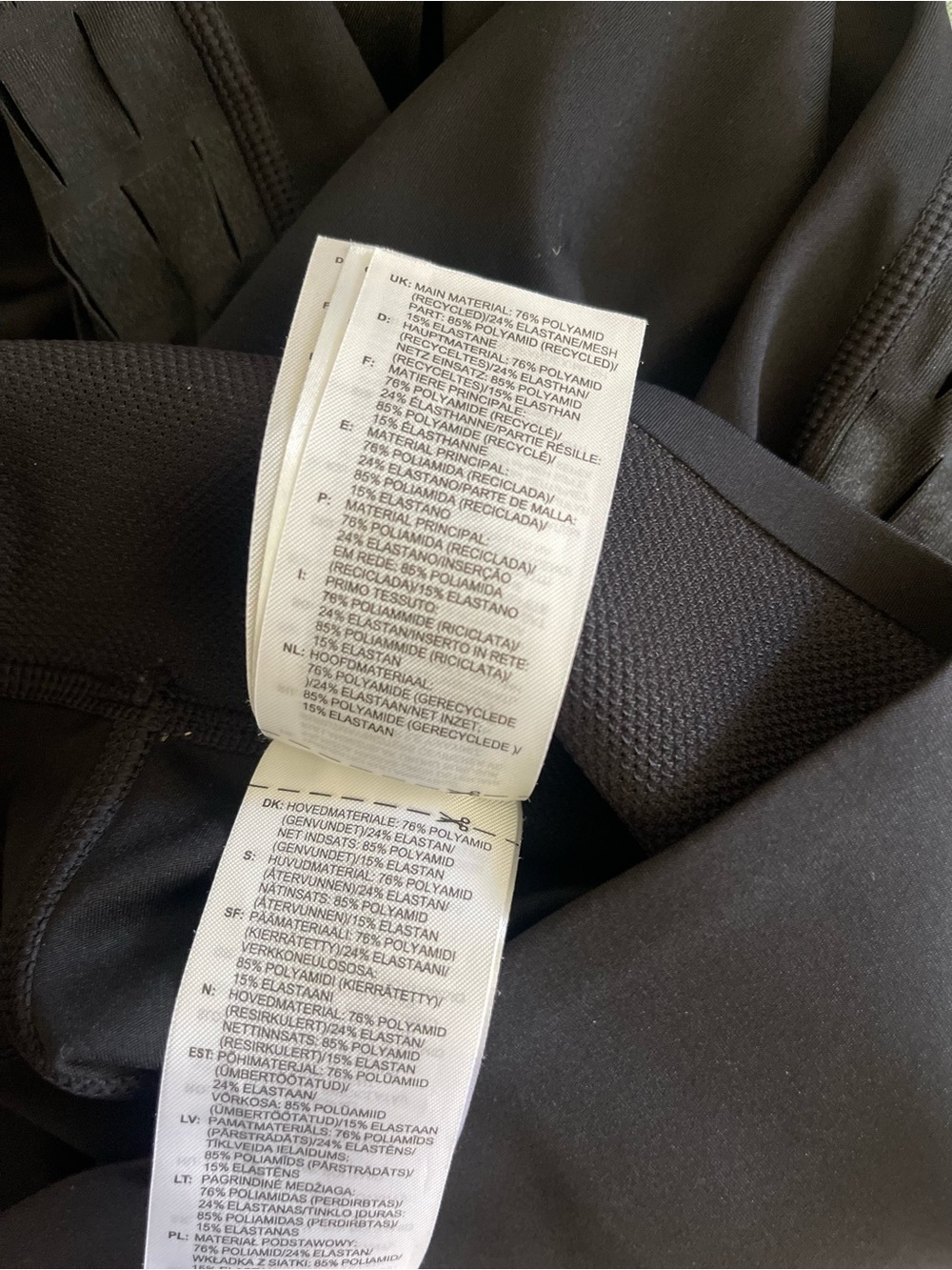 Adidas x Stella McCartney Black Leggings - Picture 10 of 10